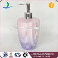 YSb40014-01-ld Hot sale yongsheng ceramic bathroom accessory lotion dispenser